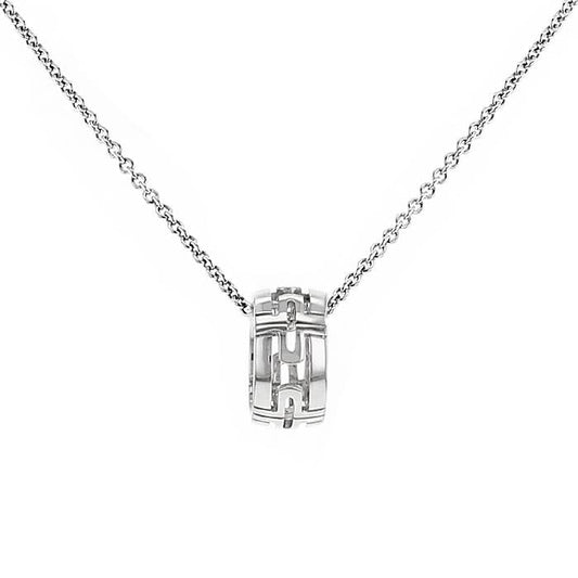 [Raffine]PARENTESI NECKLACE SILVER