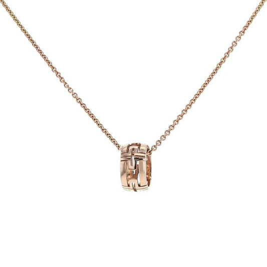 [Raffine]PARENTESI NECKLACE PINK GOLD