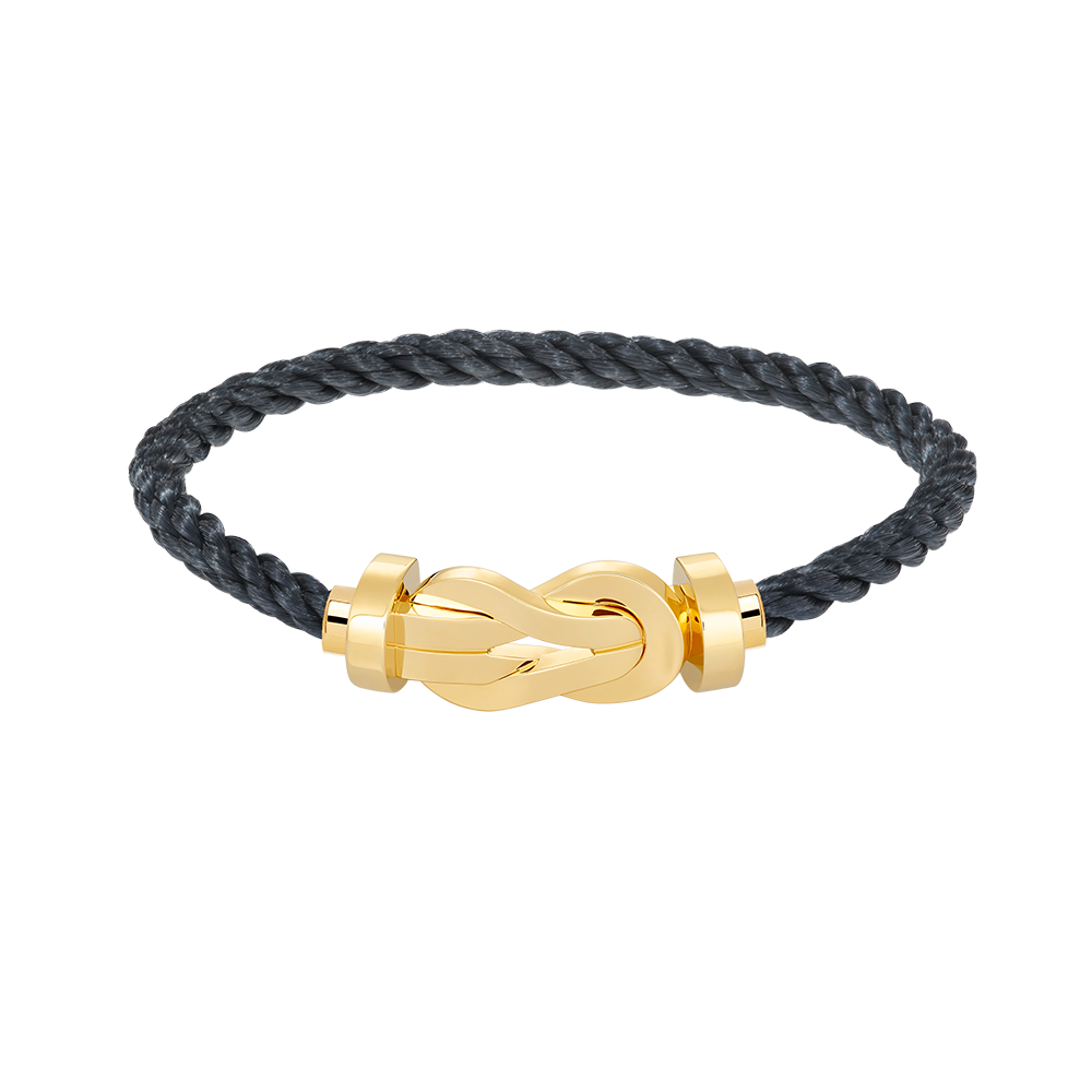 [Raffine]CHANCE LARGE 8 FIGURE BUCKLE NO DIAMOND BRACELET GOLD
