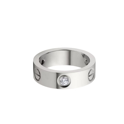 [Raffine]LOVE 5.5MM 3 DIAMOND RING