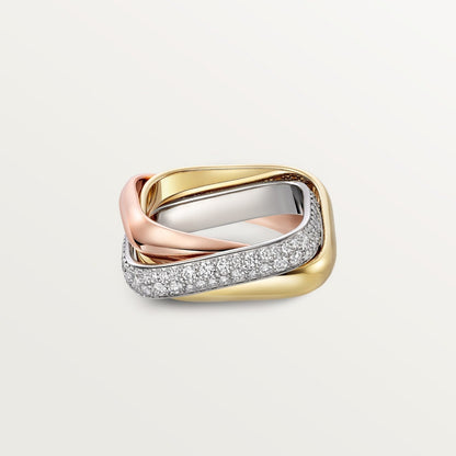 [Raffine] TRINITY 3.5MM CUSHION RING COLLECTION