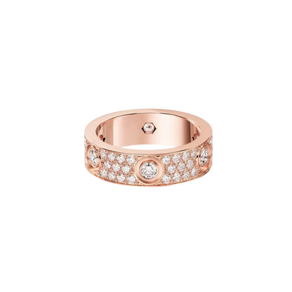 [Raffine]LOVE 5.5MM FULL-PAVE 6-DIAMOND RING