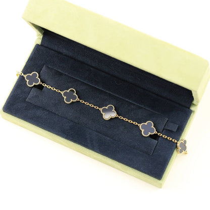 [Raffine] CLOVER 5 MOTIV ONYX-ARMBANDKOLLEKTION