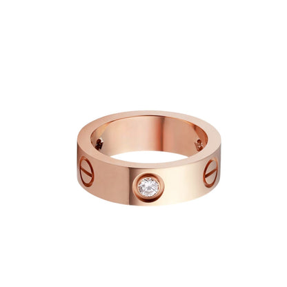 [Raffine]LOVE 5.5MM 3 DIAMOND RING