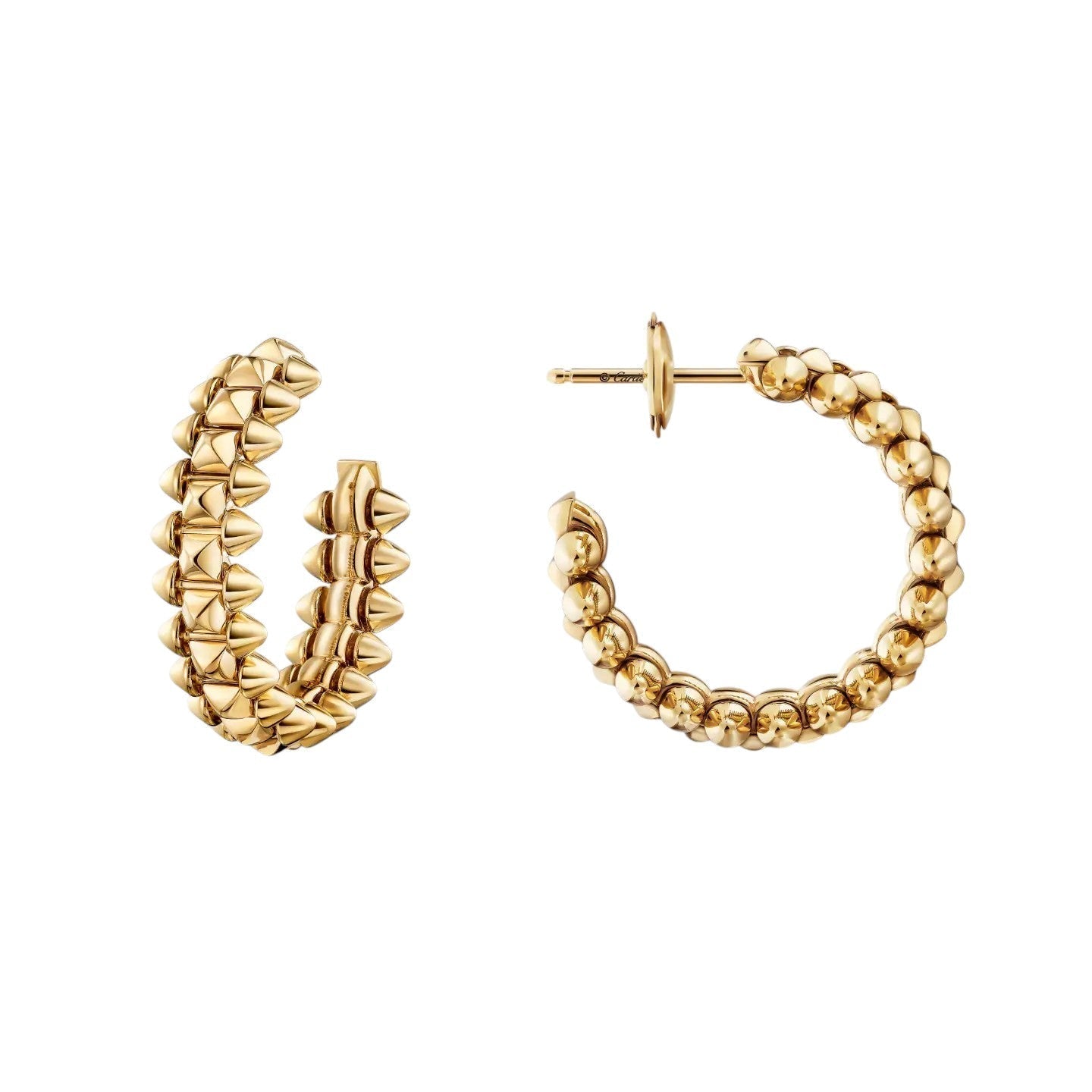 [Raffine]CLASH SMALL HOOP EARRINGS