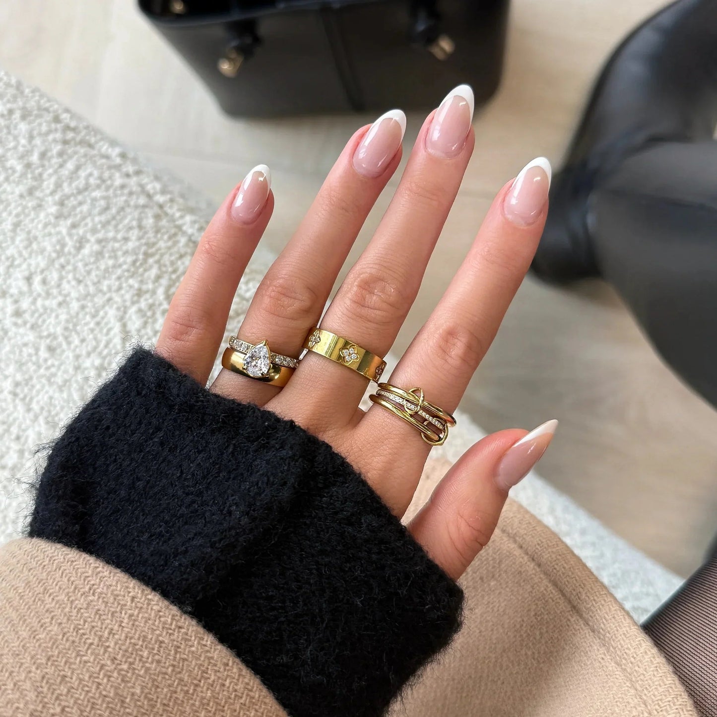 [Raffine]Dara Diamond Ring Stack