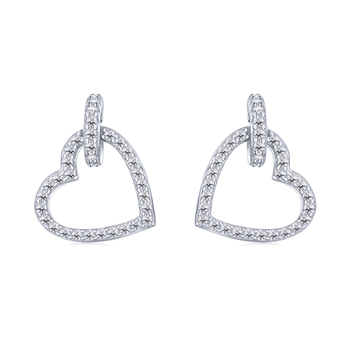 [Raffine]Dainty Heart Shape Earrings