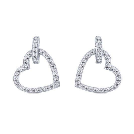[Raffine]Dainty Heart Shape Earrings