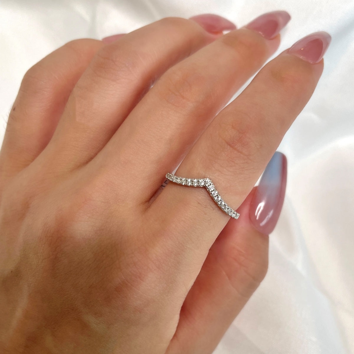 [Raffine] Anillo de tenis elaborado