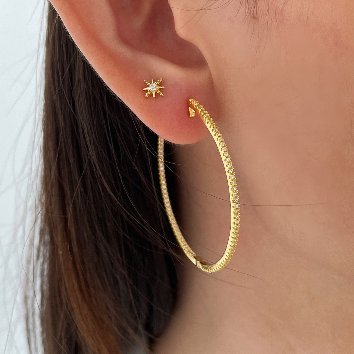 [Raffine]Popular Large Hoop Earrings