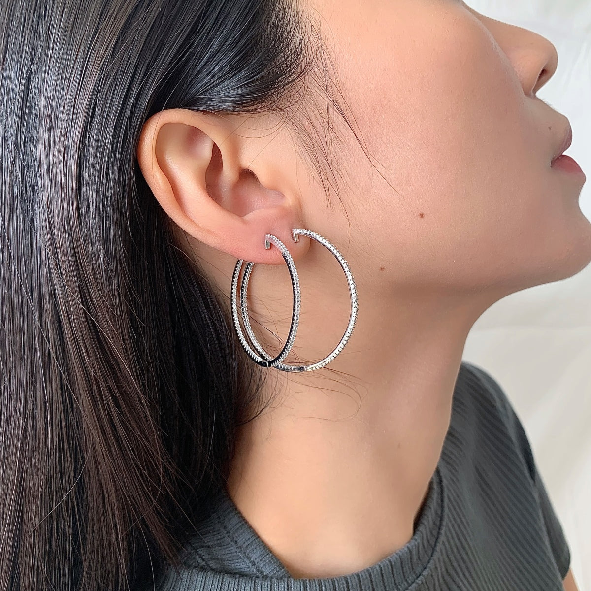 [Raffine]Popular Large Hoop Earrings