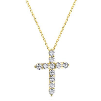 [Raffine]Unique Cross Shape Necklace