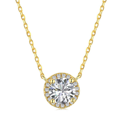 [Raffine]Luxurious Round Cut Necklace