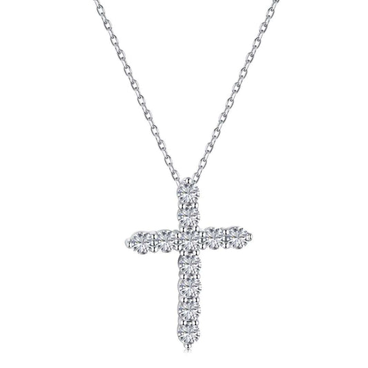 [Raffine]Unique Cross Shape Necklace
