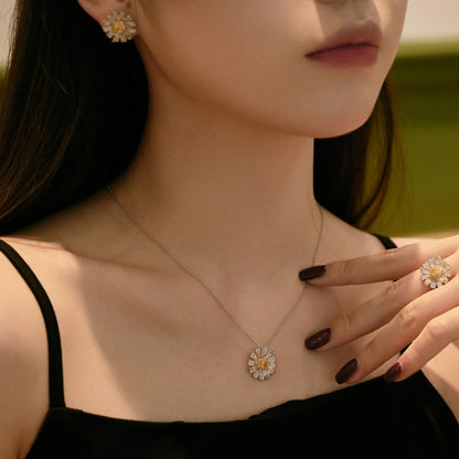 [Raffine]Exquisite Daisy Necklace
