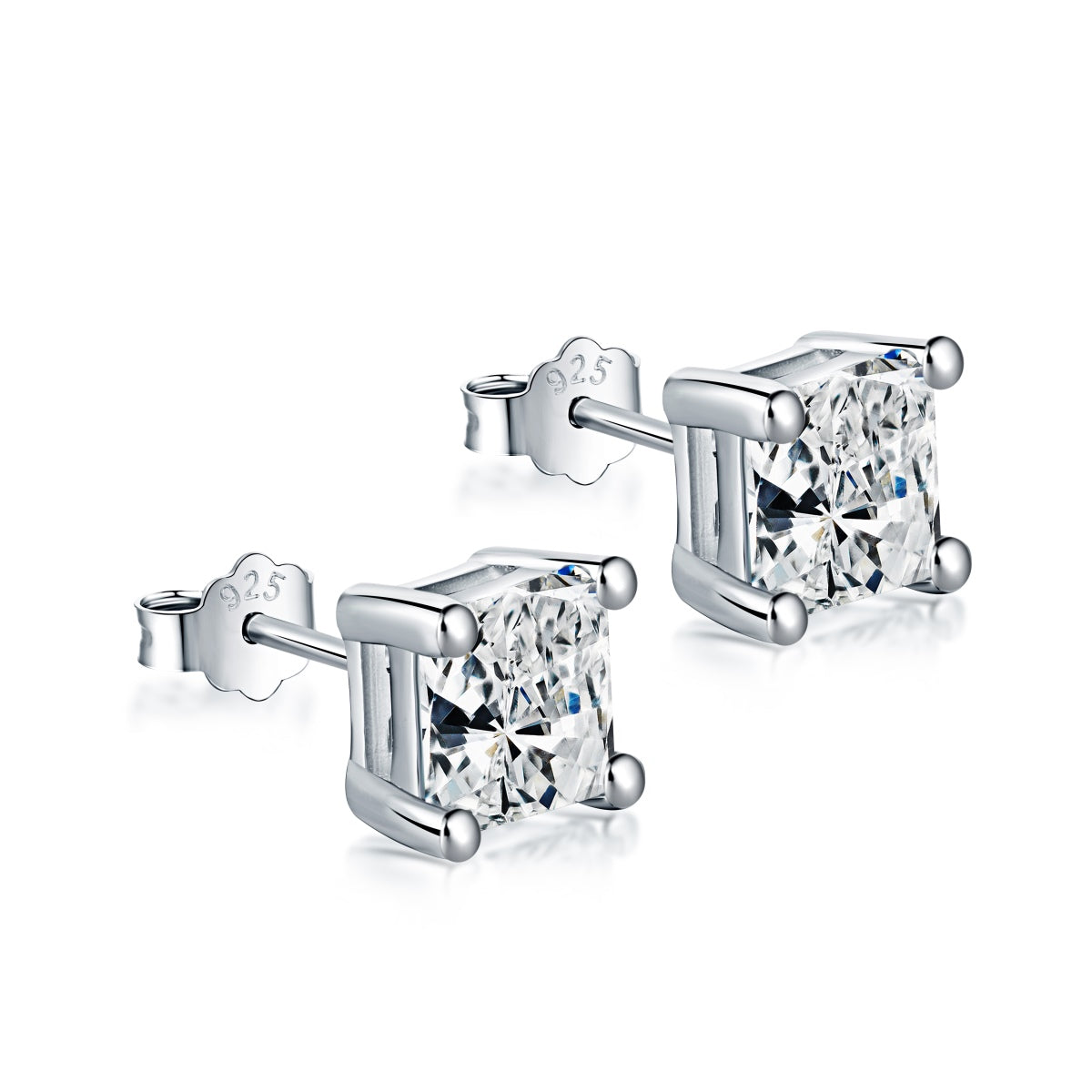 [Raffine]Delicate Square Shape Earrings