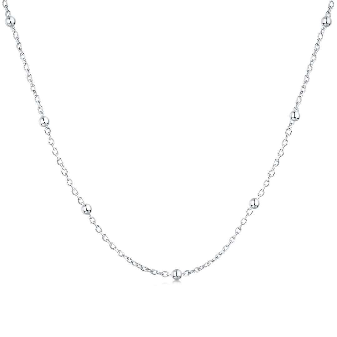[Raffine]Small Bead Clavicle Chain Simple Necklace