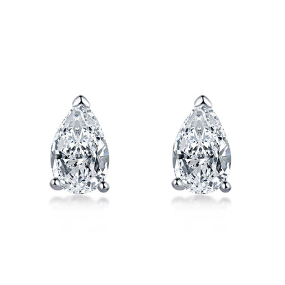 [Raffine]Ornate Water Drop Shape Earrings