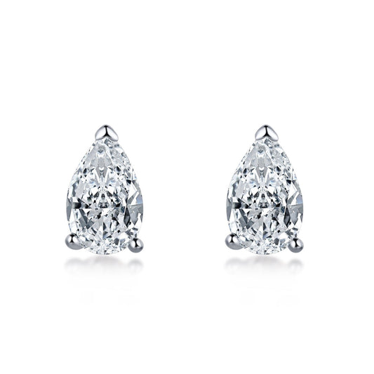 [Raffine]Ornate Water Drop Shape Earrings