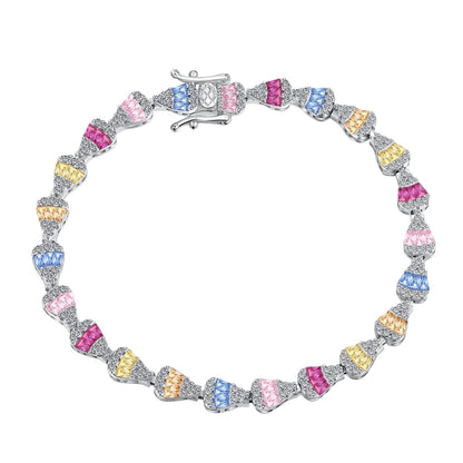 [Raffine] Pulsera diaria con forma de gota de agua radiante