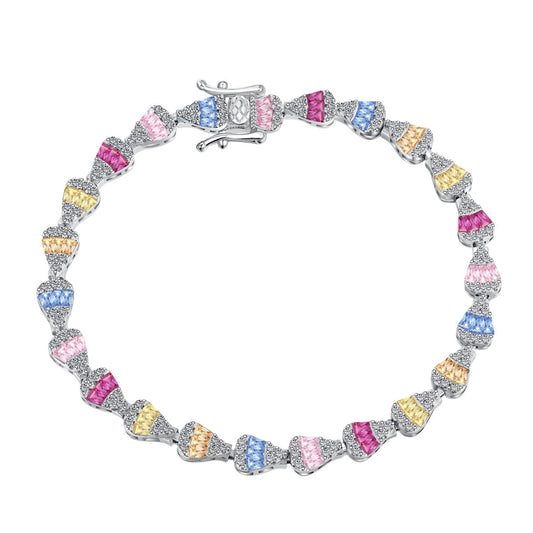 [Raffine] Pulsera diaria con forma de gota de agua radiante