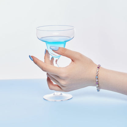 [Raffine] Pulsera diaria con forma de gota de agua radiante