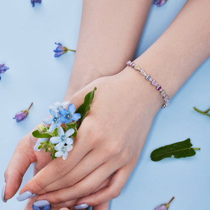 [Raffine] Pulsera diaria con forma de gota de agua radiante