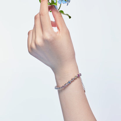 [Raffine] Pulsera diaria con forma de gota de agua radiante