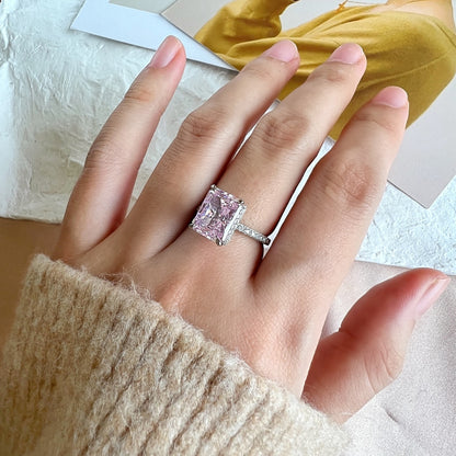 [Raffine] Anillo de compromiso de lujo de 4,0 quilates