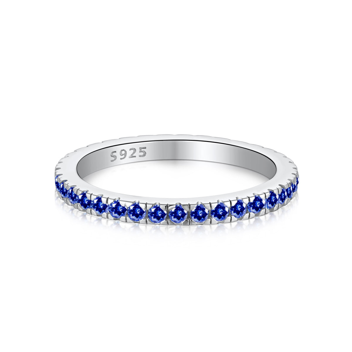 [Raffine] Anillo diario delicado y brillante de corte redondo