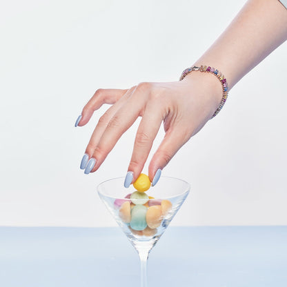 [Raffine] Pulsera de fiesta brillante y exquisita con múltiples cortes