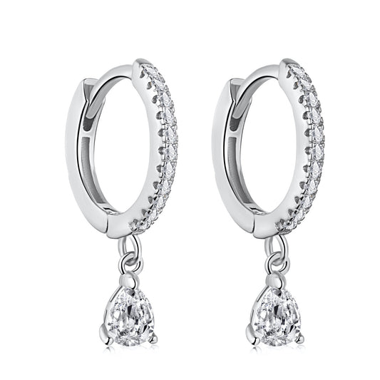 [Raffine]Luxurious Geometric Drop Earrings