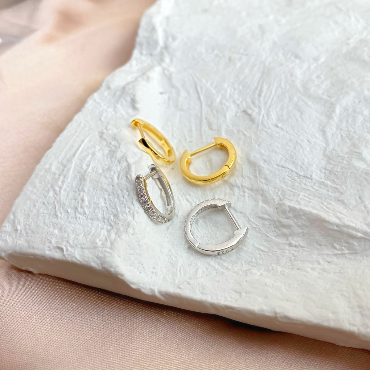 [Raffine]Circle Versatile Earrings