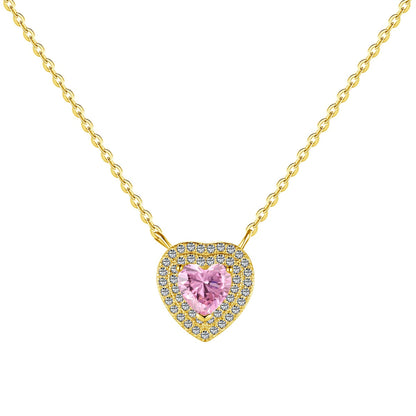 [Raffine]Exquisite Heart Shape Necklace
