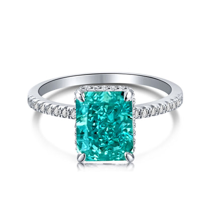 [Raffine] Anillo de compromiso de lujo de 4,0 quilates