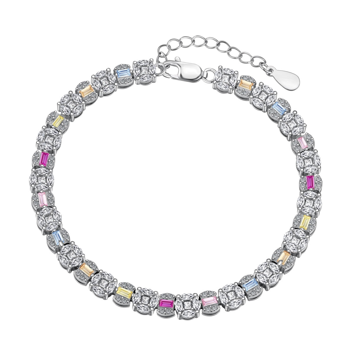 [Raffine] Pulsera multicorte radiante y deslumbrante para uso diario
