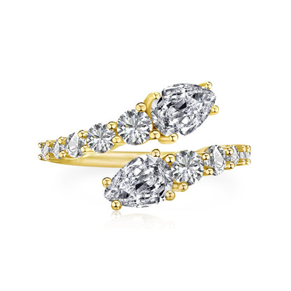 [Raffine] Anillo diario delicado y vibrante con forma de serpiente