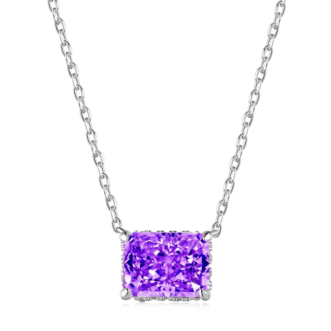 [Raffine] Collier coloré de forme carrée luxueuse