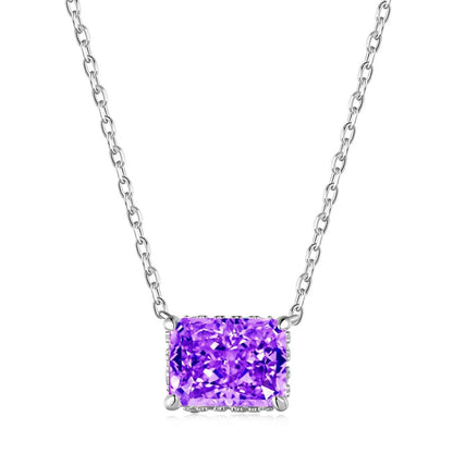 [Raffine] Collier coloré de forme carrée luxueuse