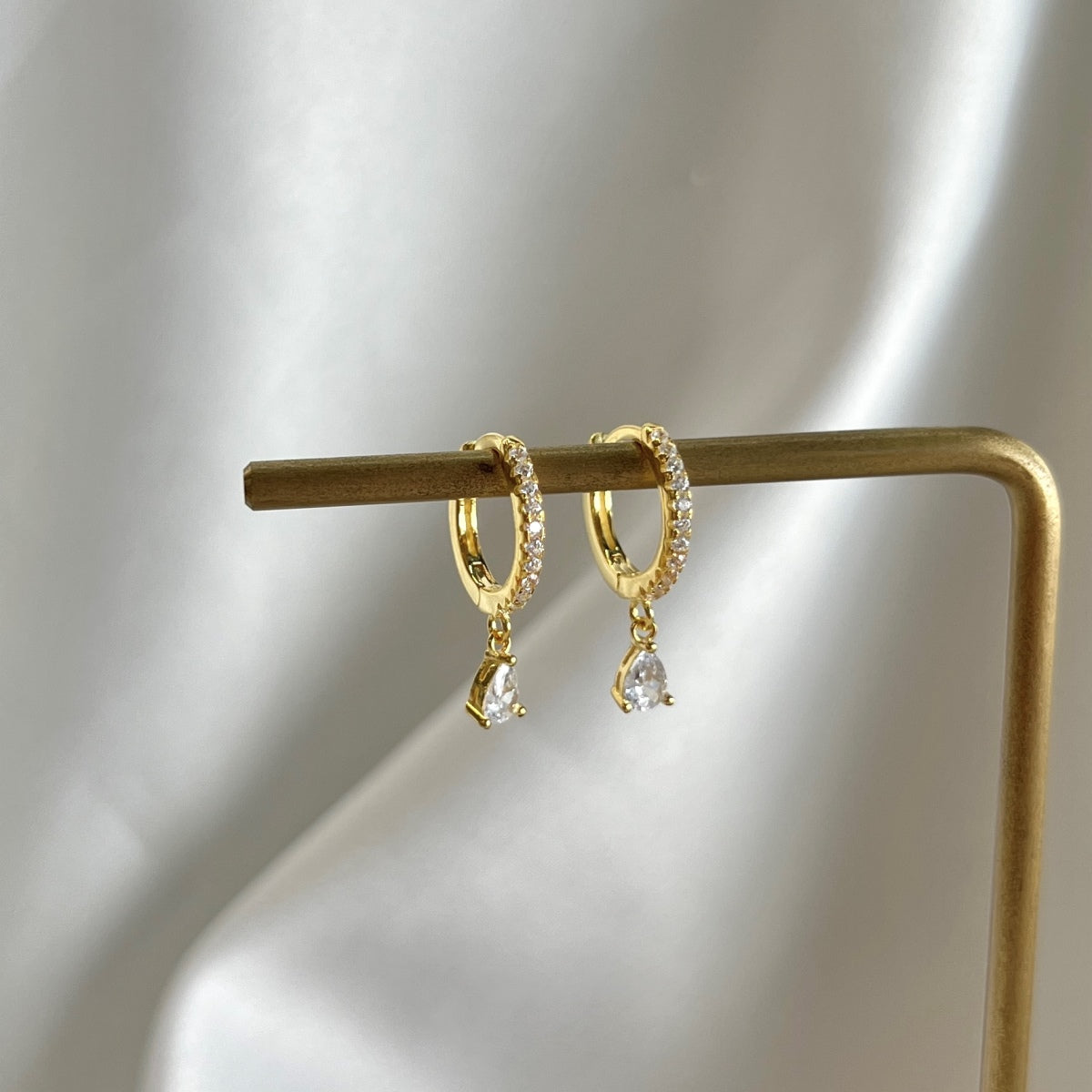 [Raffine] Boucles d'oreilles pendantes géométriques luxueuses