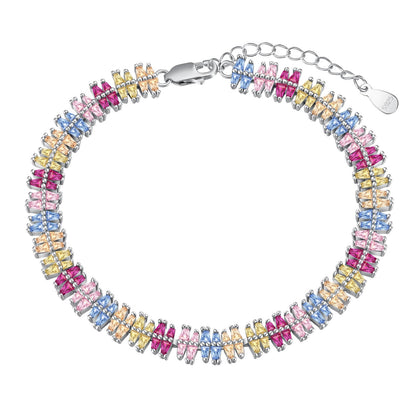[Raffine] Pulsera de fiesta brillante y exquisita con múltiples cortes