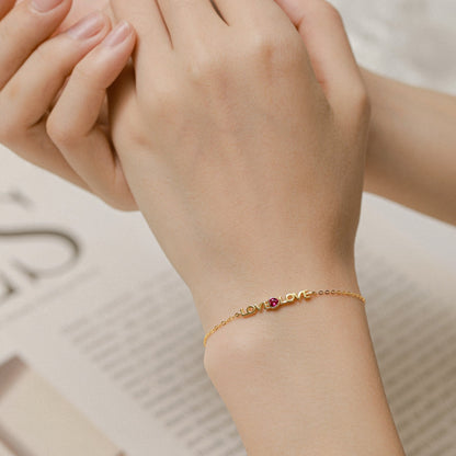 [Raffine] Pulsera romántica con forma de corazón para enamorados