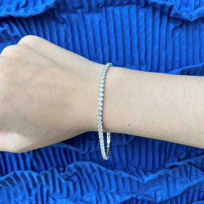 [Raffine] Pulsera diaria con corte redondo brillante