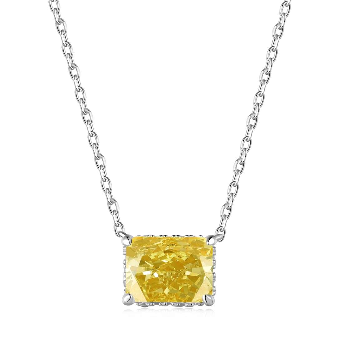 [Raffine] Collier coloré de forme carrée luxueuse