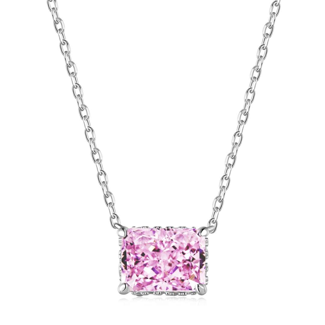 [Raffine] Collier coloré de forme carrée luxueuse