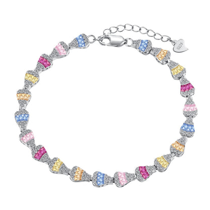 [Raffine] Pulsera diaria con forma de gota de agua radiante