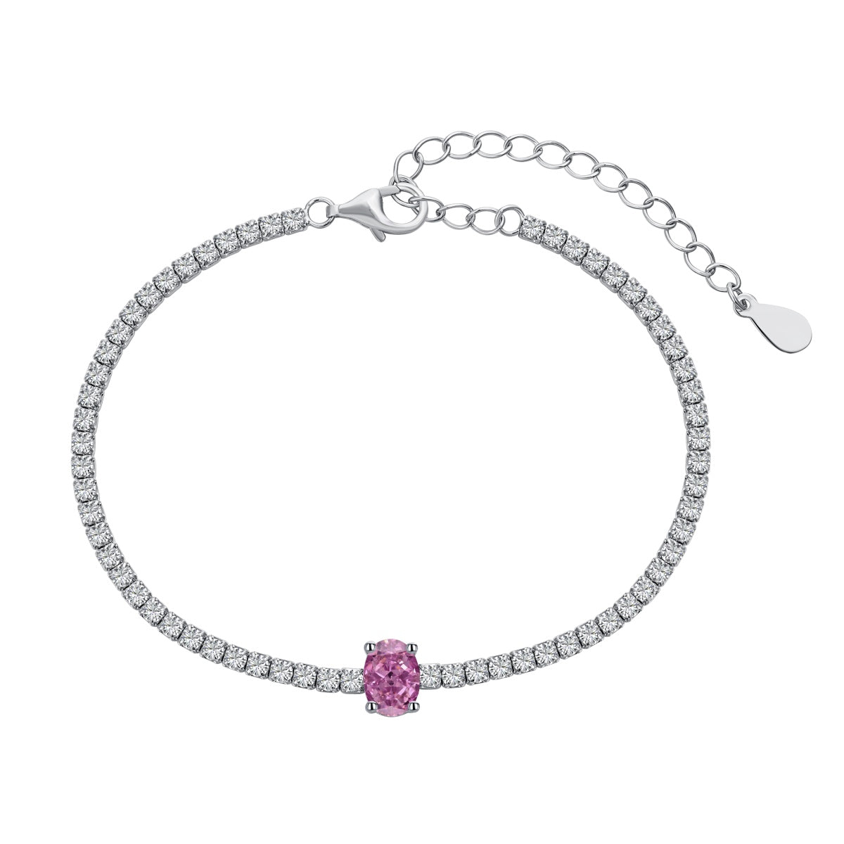 [Raffine] Pulsera diaria de corte ovalado exquisito de 0,75 quilates