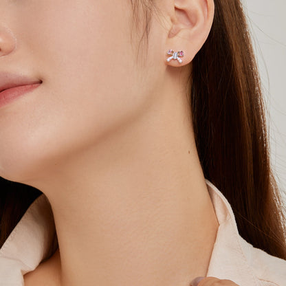 [Raffine]Ornate Butterfly Shape Daily Earrings