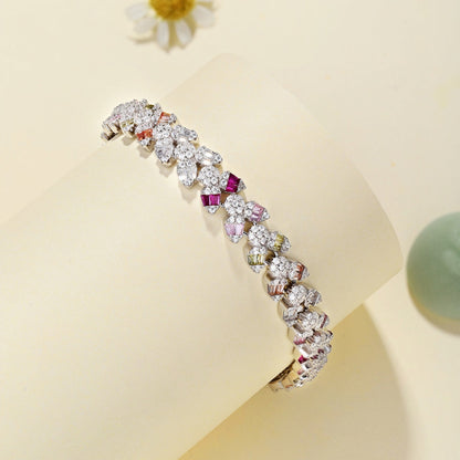 [Raffine] Pulsera diaria con delicada y exquisita forma de flor