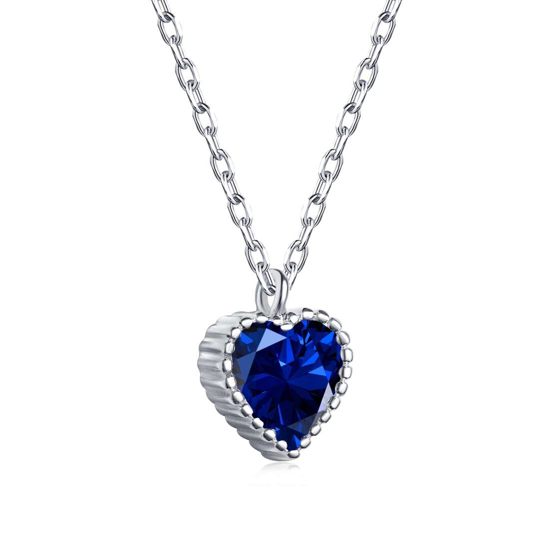 [Raffine] Collier en forme de cœur orné